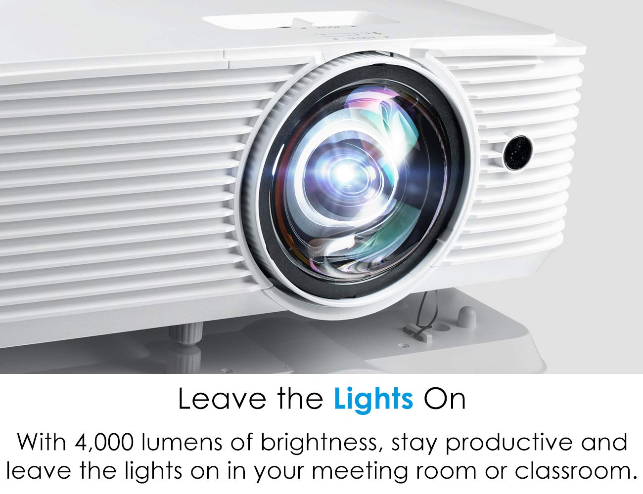 Optoma EH412ST Short Throw 1080P HDR Professional Projector